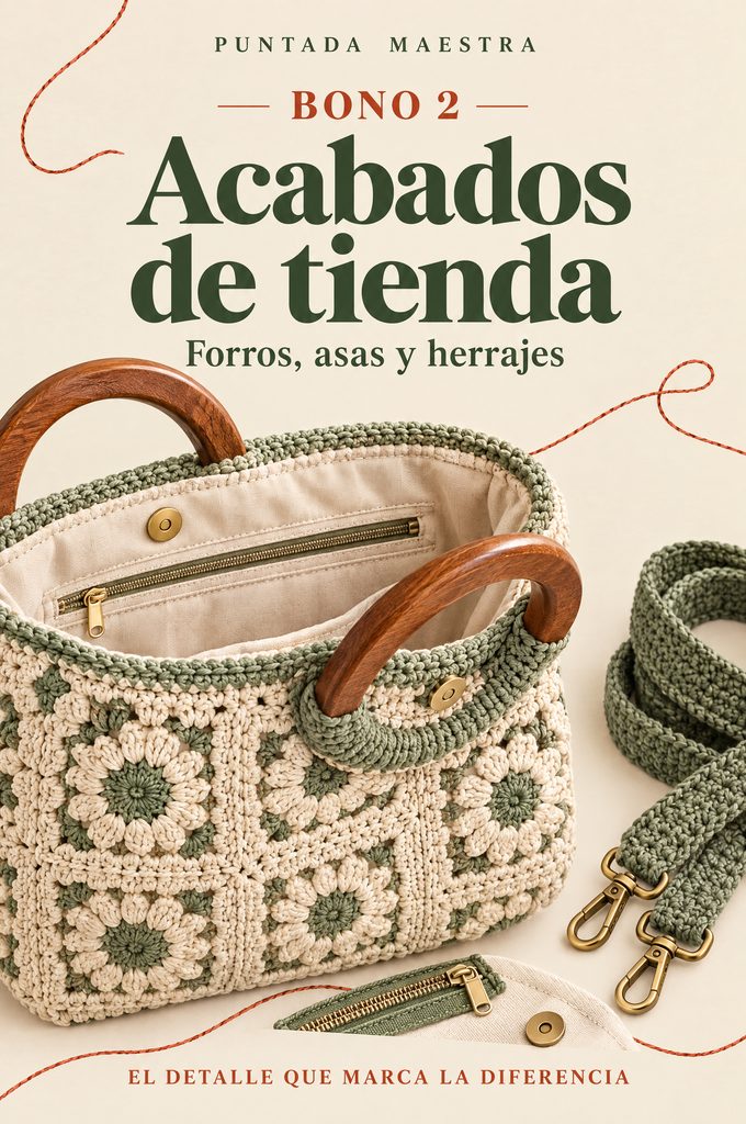 Portada: Acabados de tienda: forros, asas y herrajes