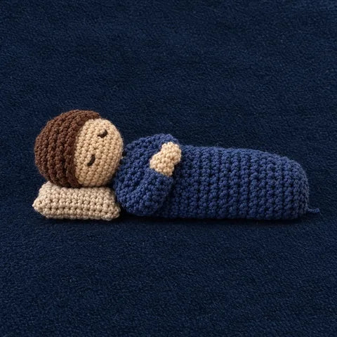 Bartolo dormido tejido a crochet
