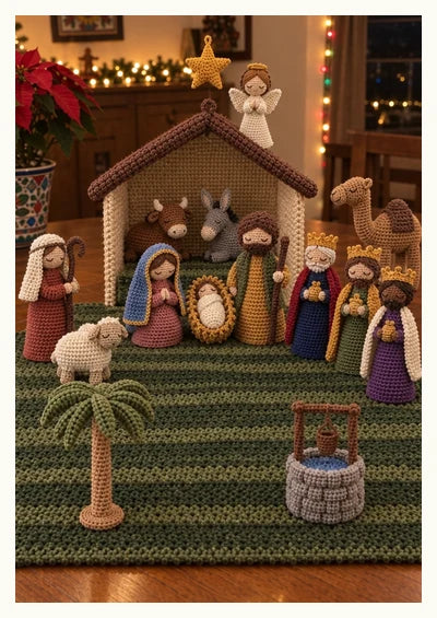 Portada de Nacimiento a Crochet